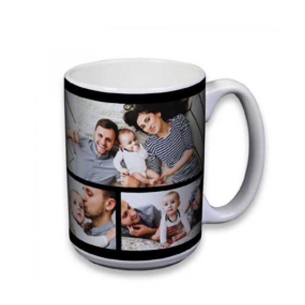 15 Oz White Mug